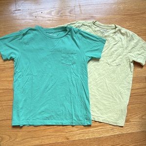 2 Crewcuts Kids' jersey pocket tee size 6-7
